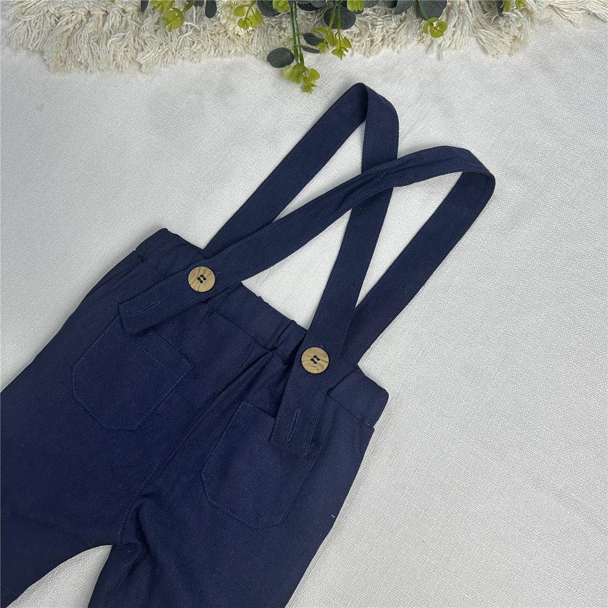 BERMUDA INFANTIL COM SUSPENSÓRIO AMANHECER