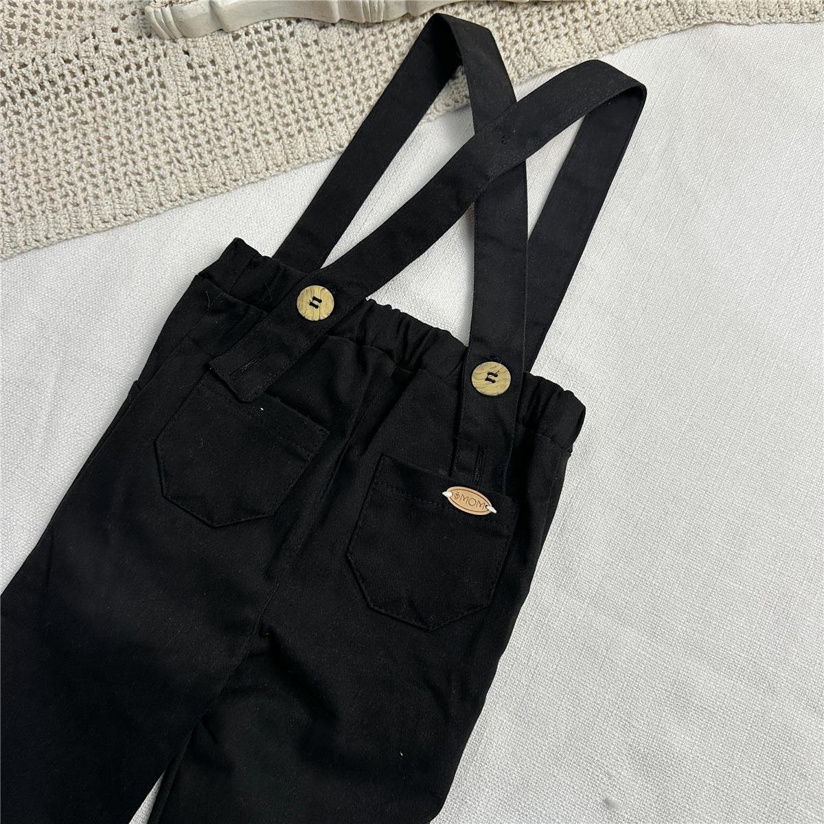 CALÇA COM SUSPENSÓRIO INFANTIL TOQUE DE ESPERANÇA