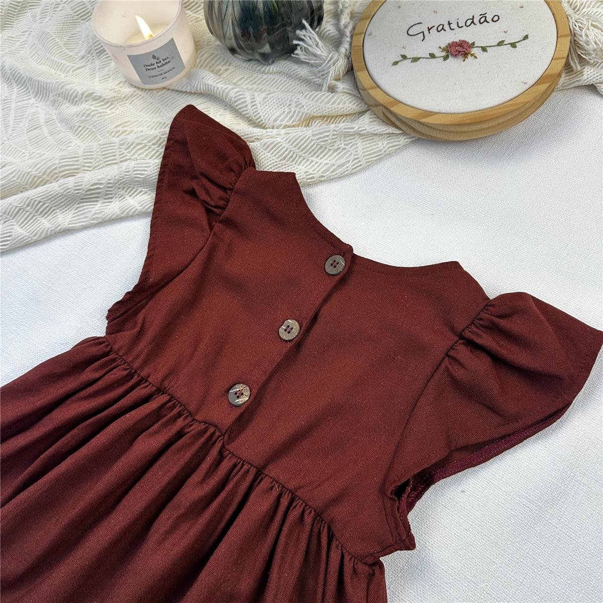 VESTIDO JUVENIL DOCE OUTONO