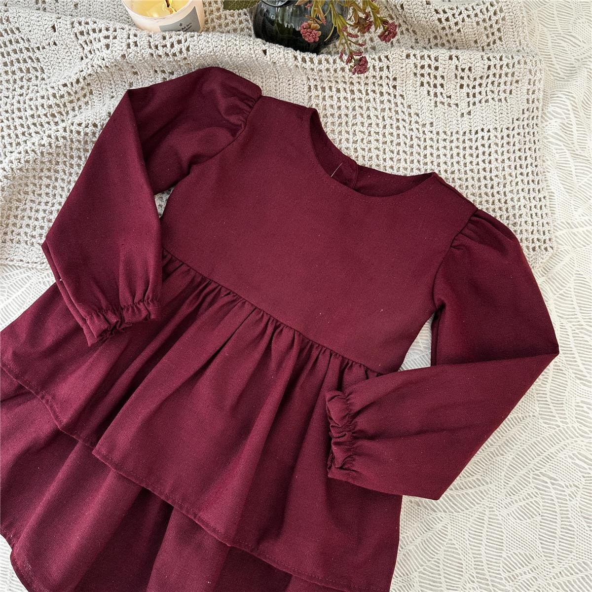VESTIDO INFANTIL OURO DO AMANHECER