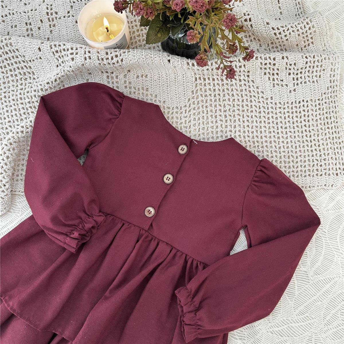 VESTIDO INFANTIL OURO DO AMANHECER