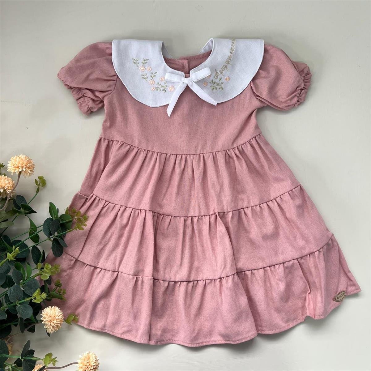 VESTIDO INFANTIL PAZ DO SENHOR