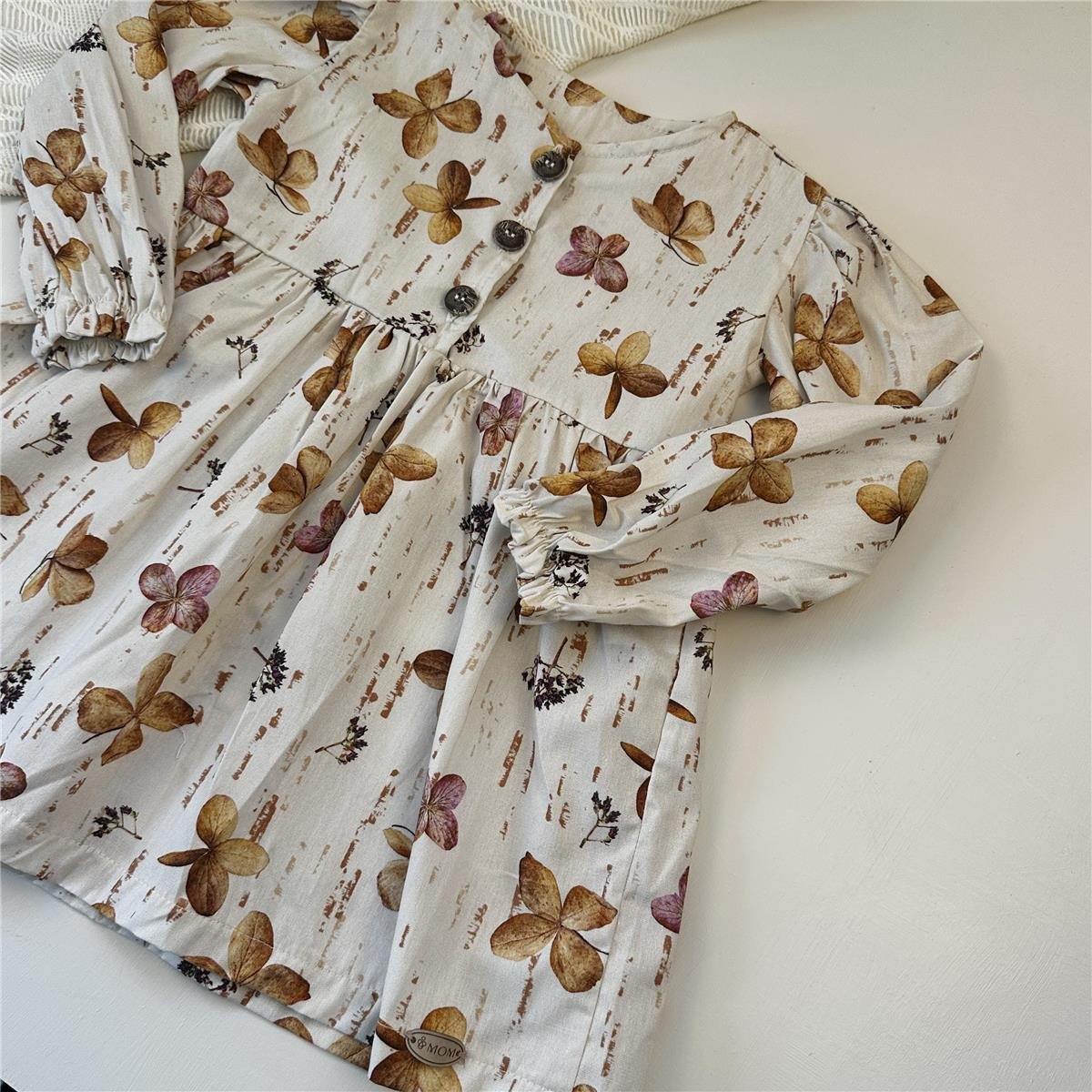 VESTIDO INFANTIL ALMA DOURADA