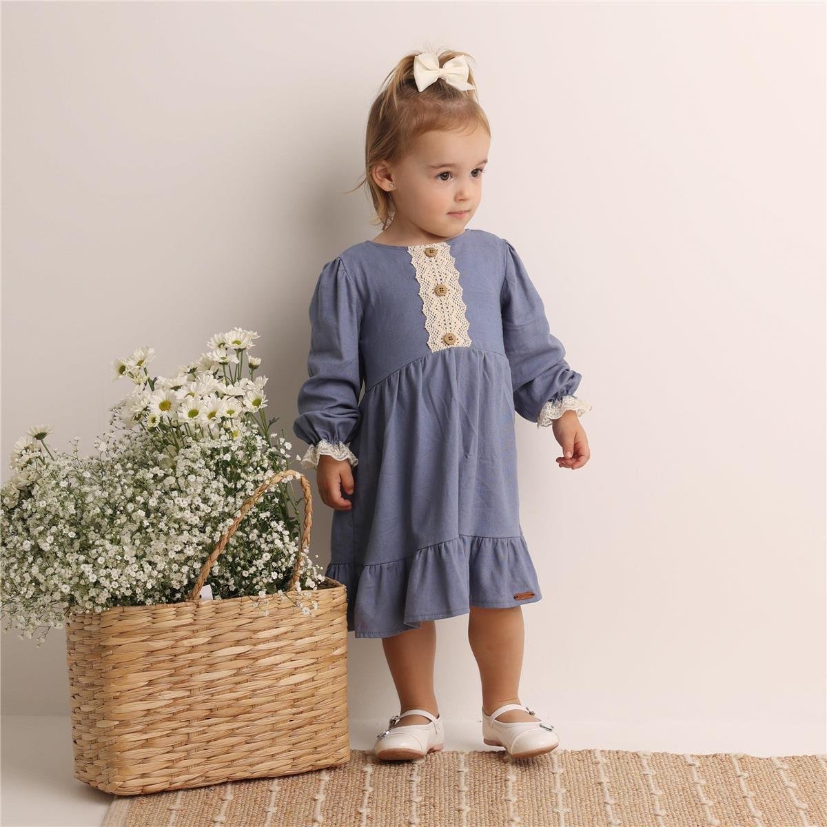 VESTIDO INFANTIL CORAÇÃO