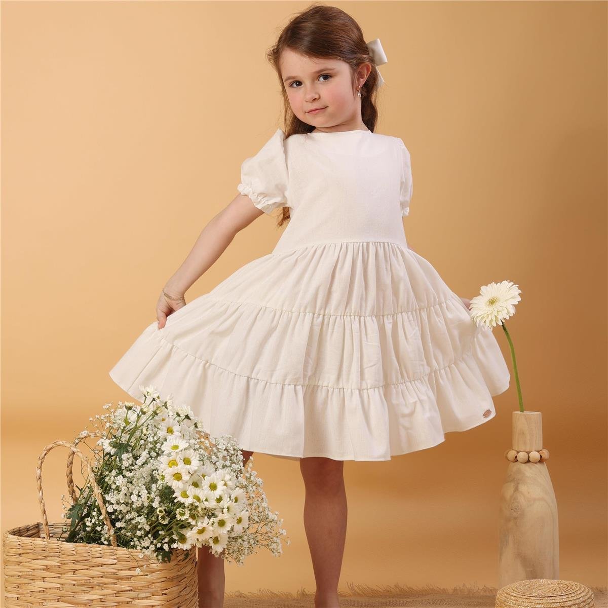 VESTIDO INFANTIL CANÇÃO DA INFÂNCIA