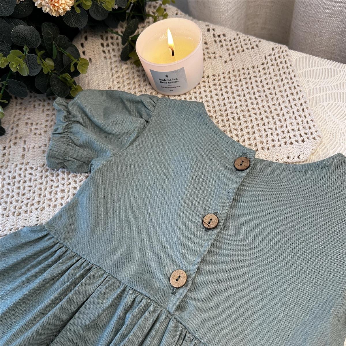 VESTIDO INFANTIL CANÇÃO DA INFÂNCIA
