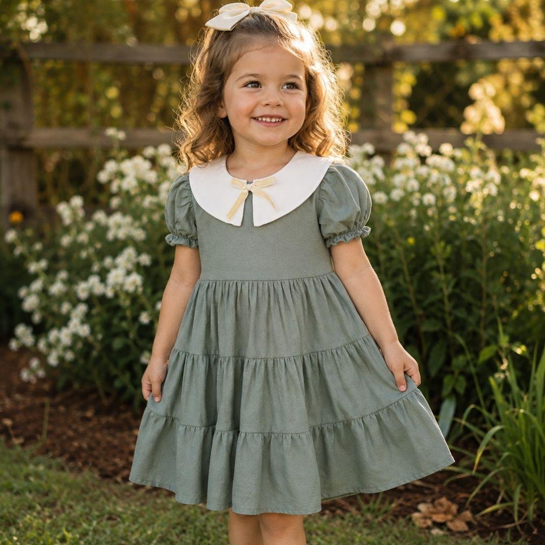 VESTIDO INFANTIL CANÇÃO DA INFÂNCIA