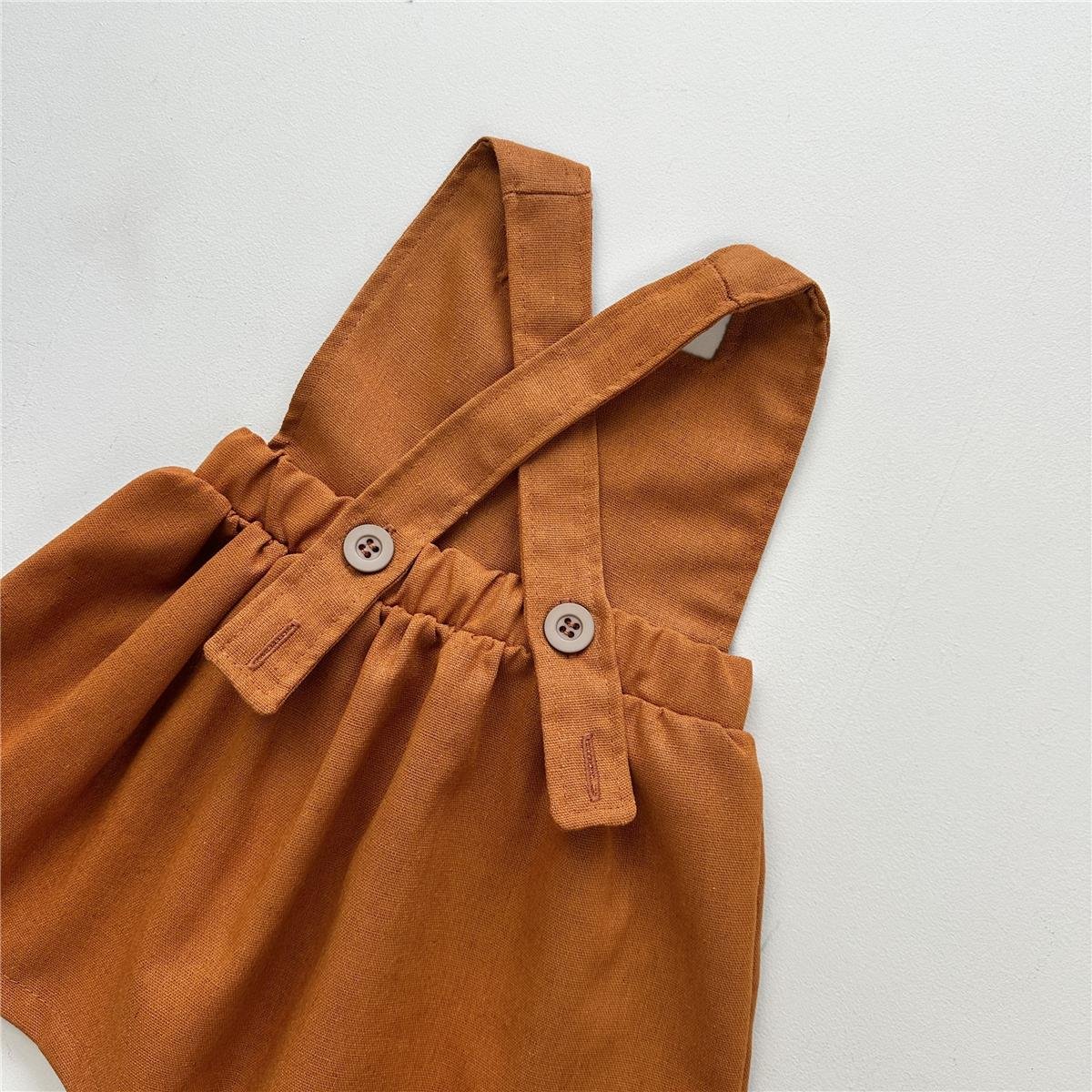 VESTIDO JARDINEIRA INFANTIL FLOR DE FADA