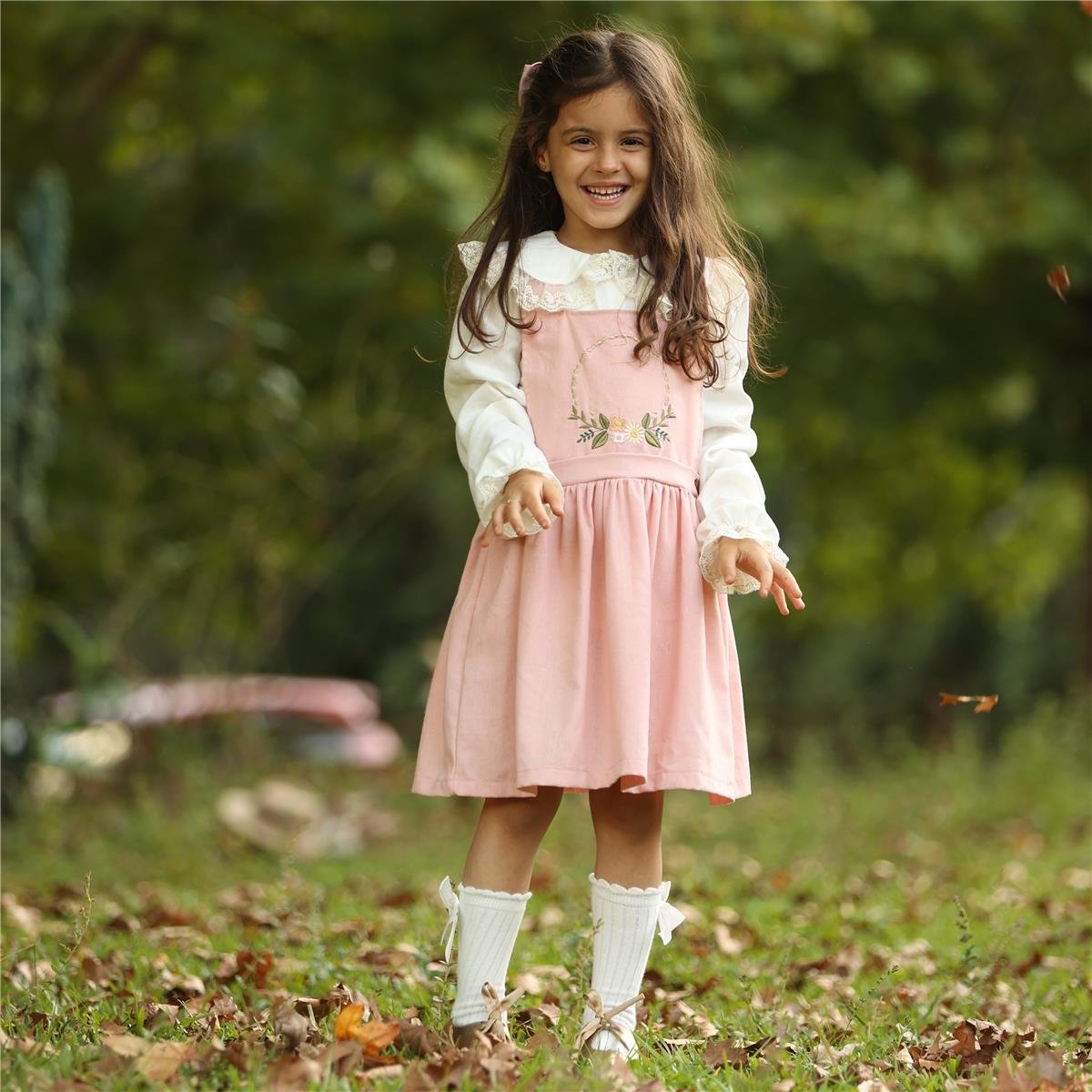 VESTIDO JARDINEIRA INFANTIL LIBÉLULA 
