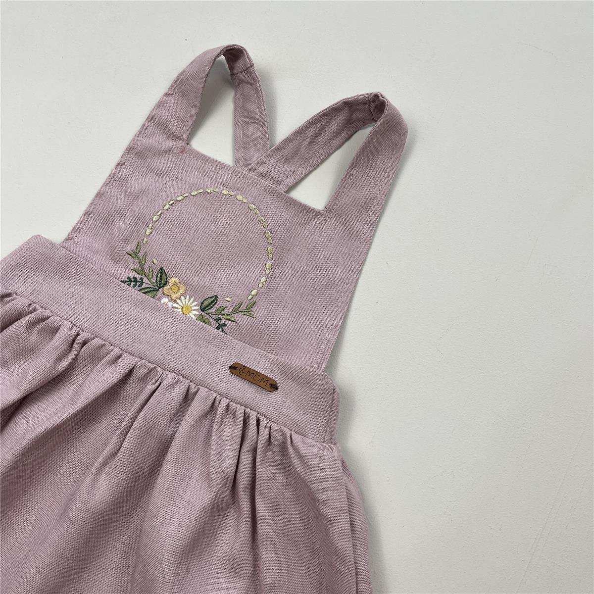 VESTIDO JARDINEIRA INFANTIL LIBÉLULA 