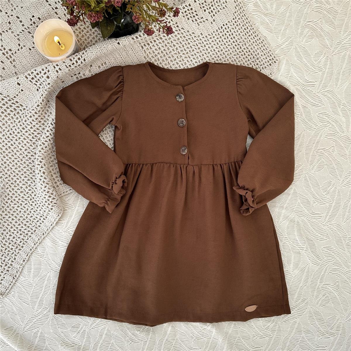 VESTIDO INFANTIL NINHO DE AMOR