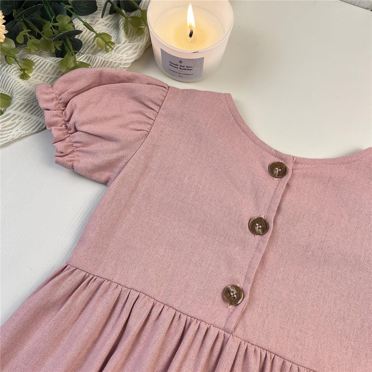 VESTIDO INFANTIL AMANHECER DA PAZ
