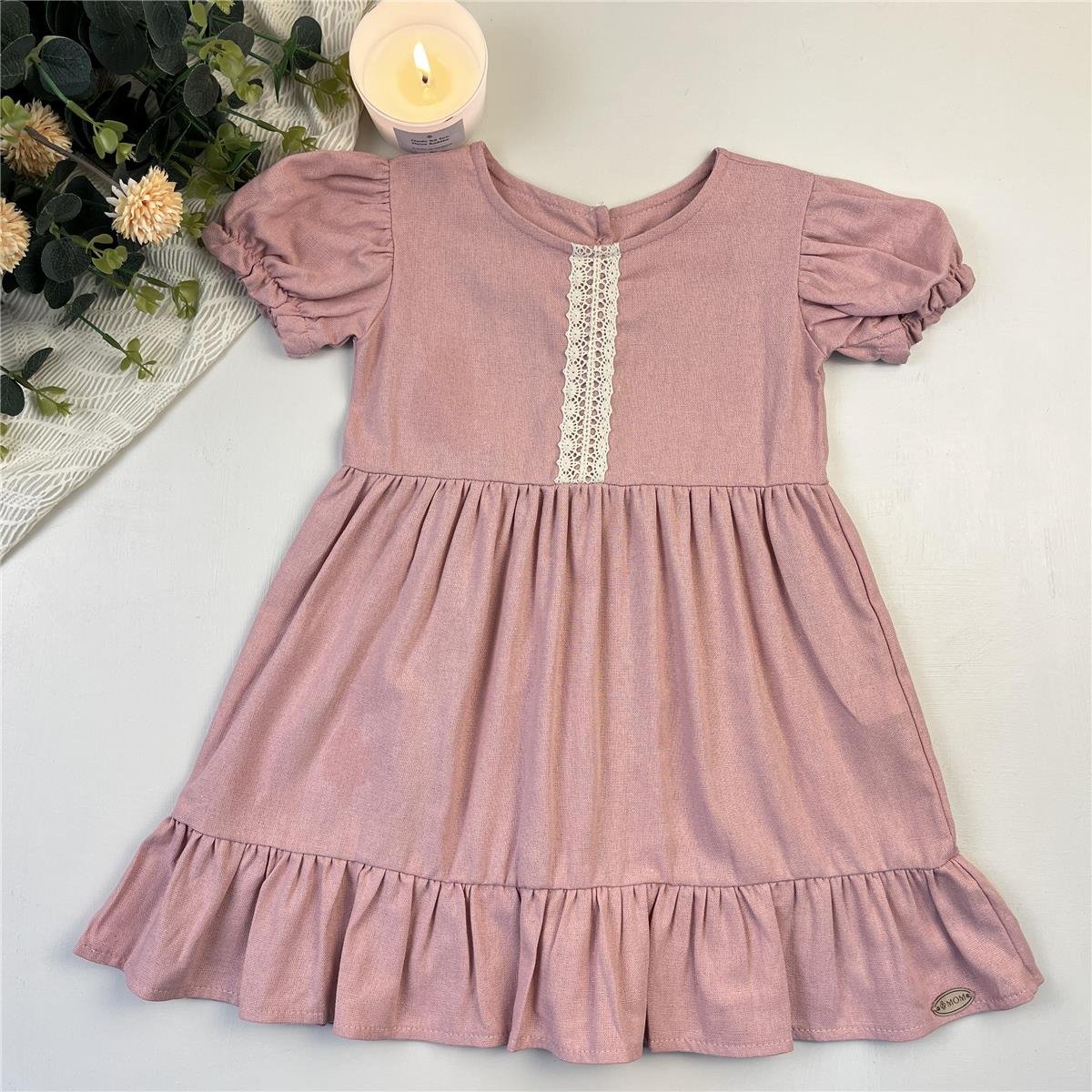 VESTIDO INFANTIL AMANHECER DA PAZ