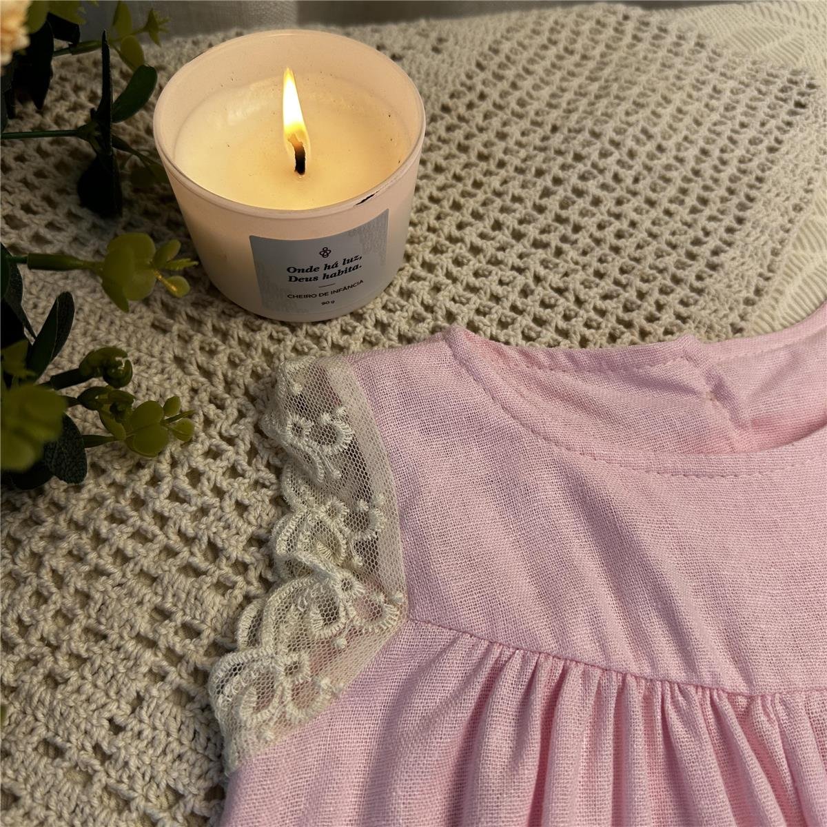 VESTIDO INFANTIL BRILHO DO CÉU