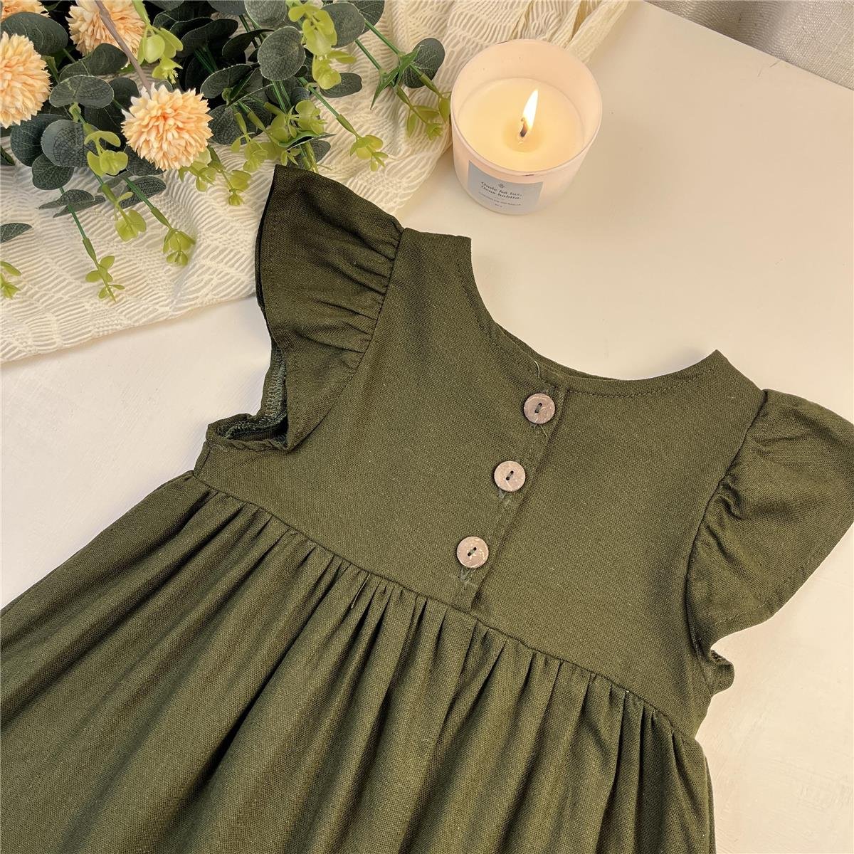 VESTIDO INFANTIL CAMINHO SUAVE