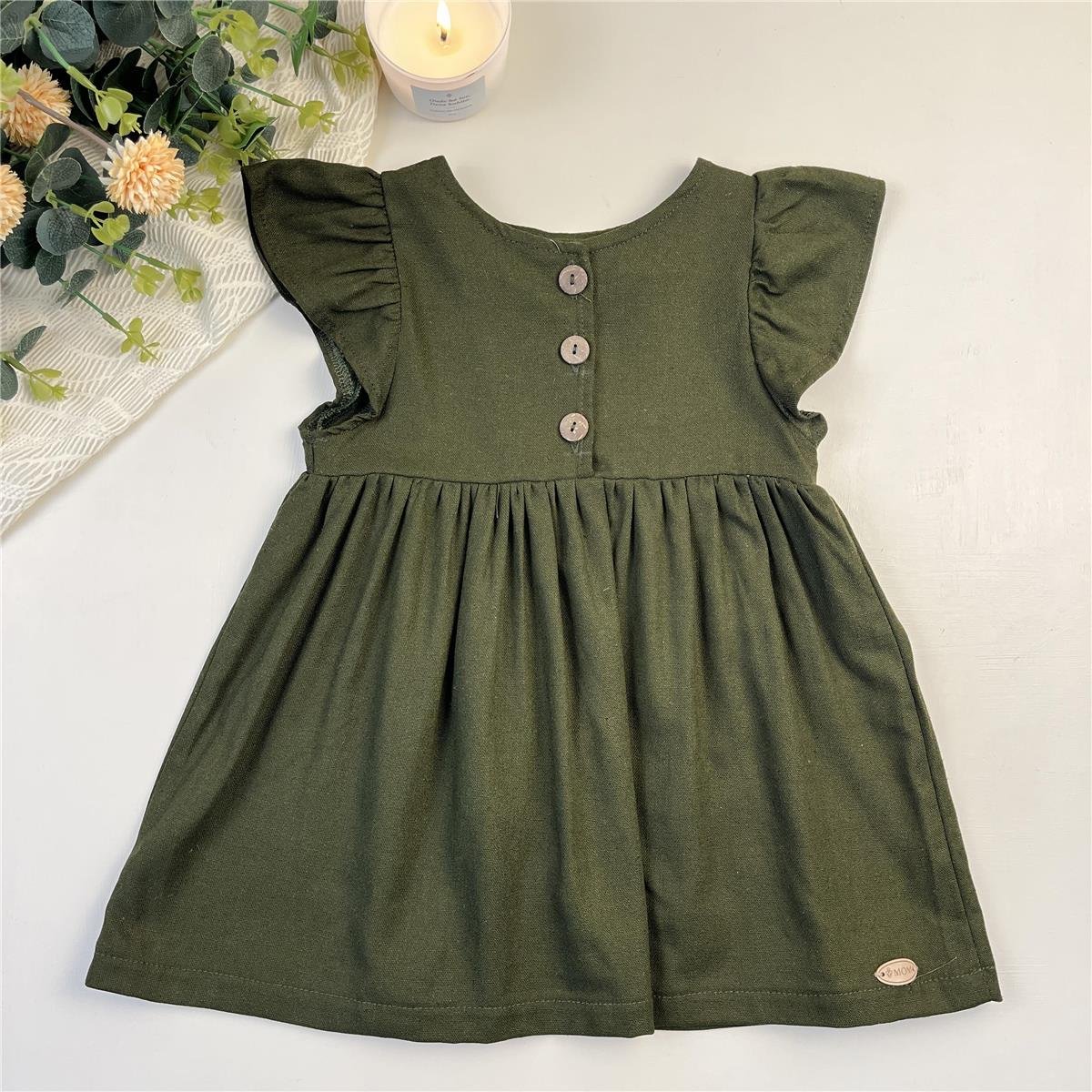 VESTIDO INFANTIL CAMINHO SUAVE