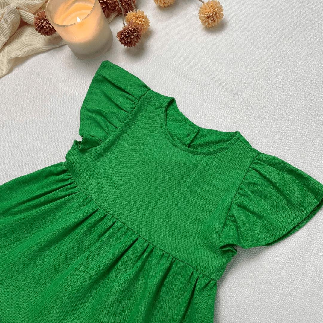 VESTIDO INFANTIL BRISA DOURADA