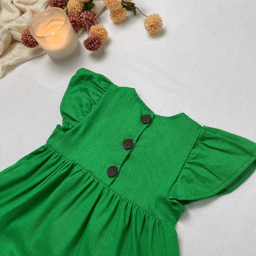 VESTIDO INFANTIL BRISA DOURADA