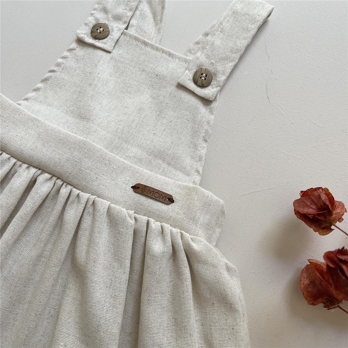 VESTIDO JARDINEIRA INFANTIL BENÇÃO