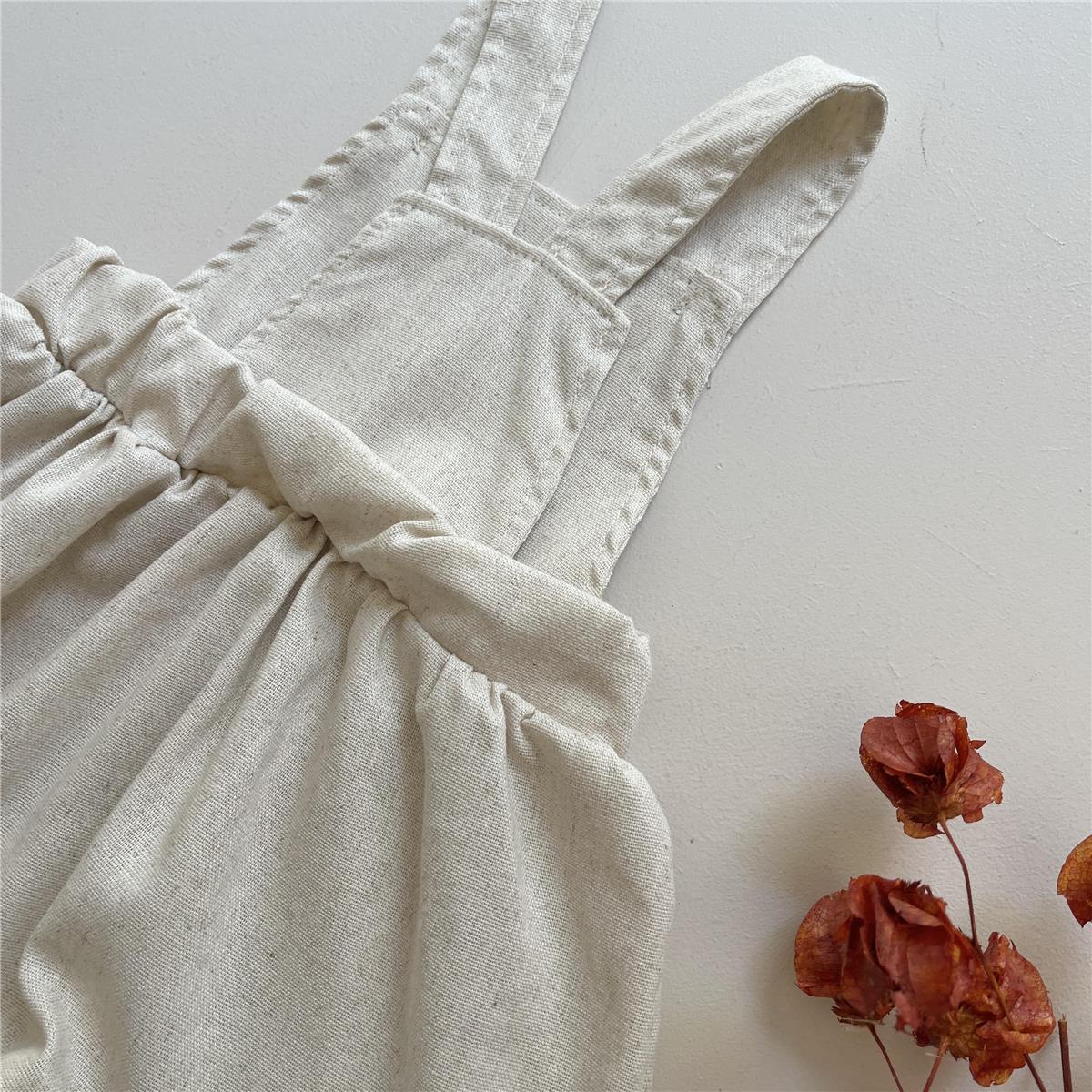 VESTIDO JARDINEIRA INFANTIL BENÇÃO