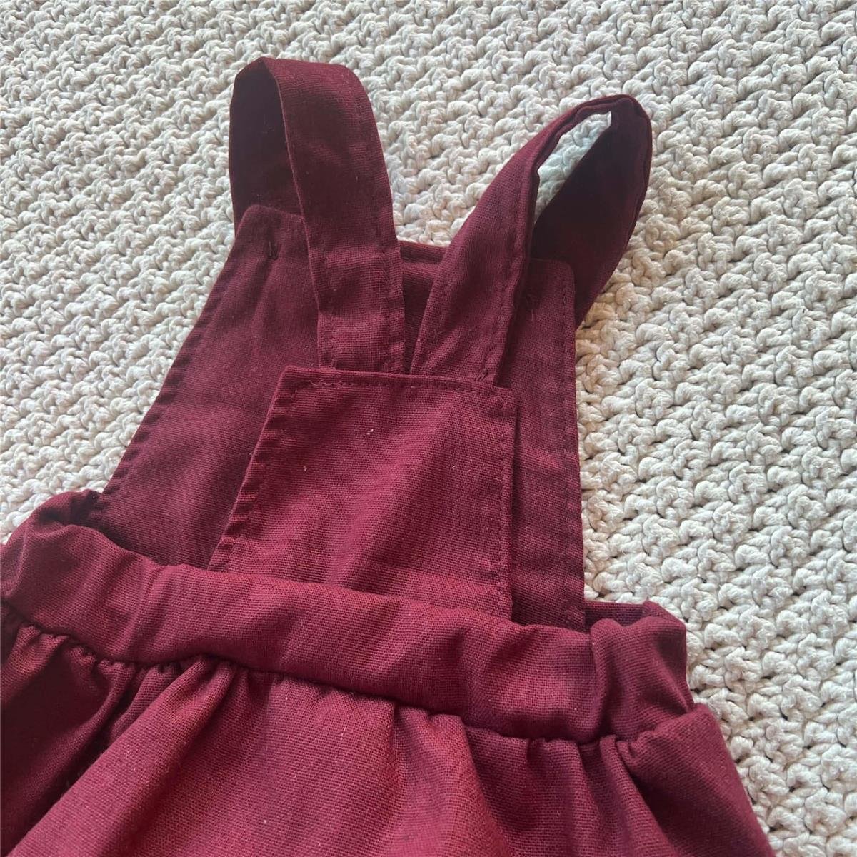 VESTIDO JARDINEIRA INFANTIL BENÇÃO