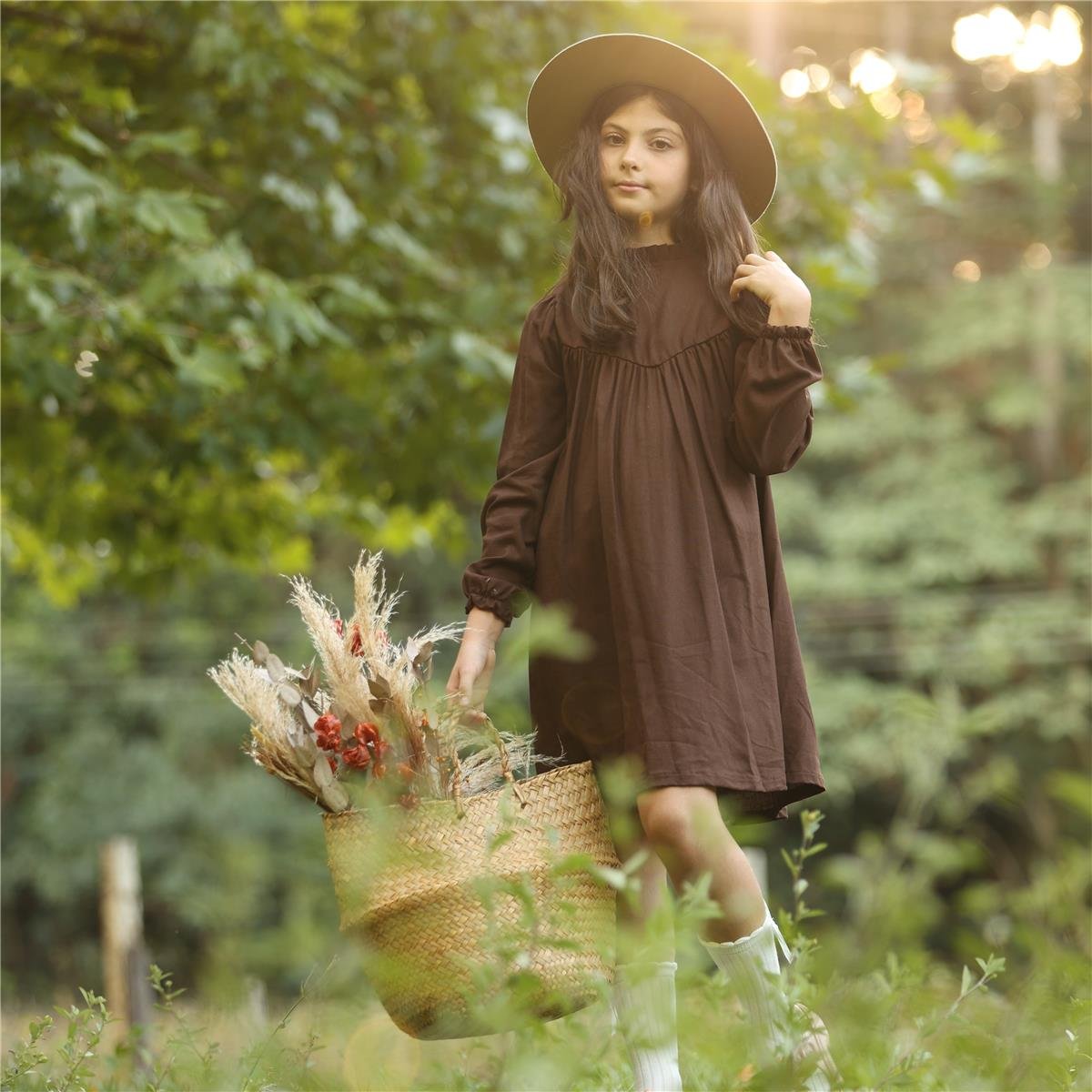 VESTIDO INFANTIL CONTO DE INVERNO