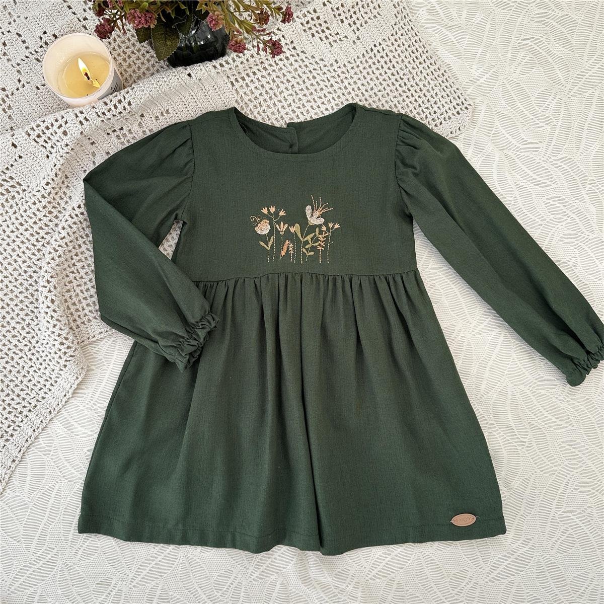 VESTIDO INFANTIL GRATIDÃO