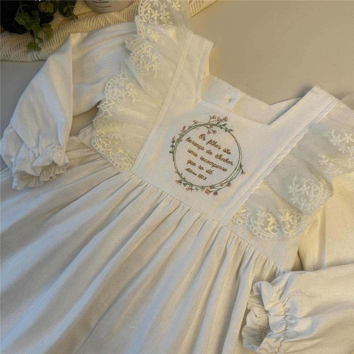 VESTIDO INFANTIL HERANÇA DO SENHOR