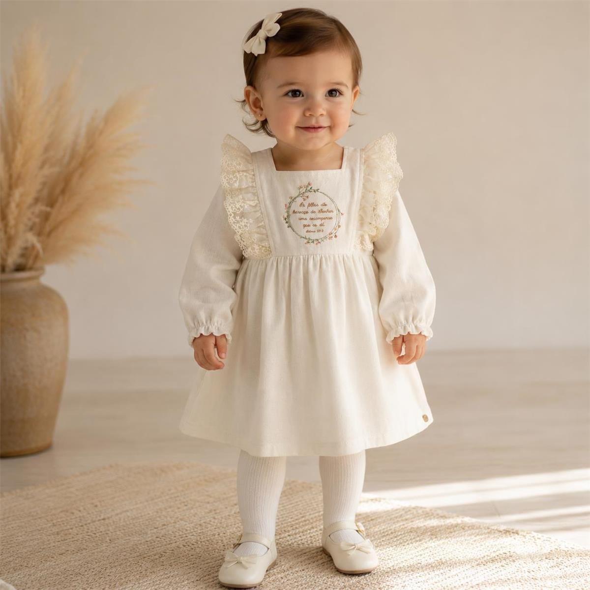 VESTIDO INFANTIL HERANÇA DO SENHOR