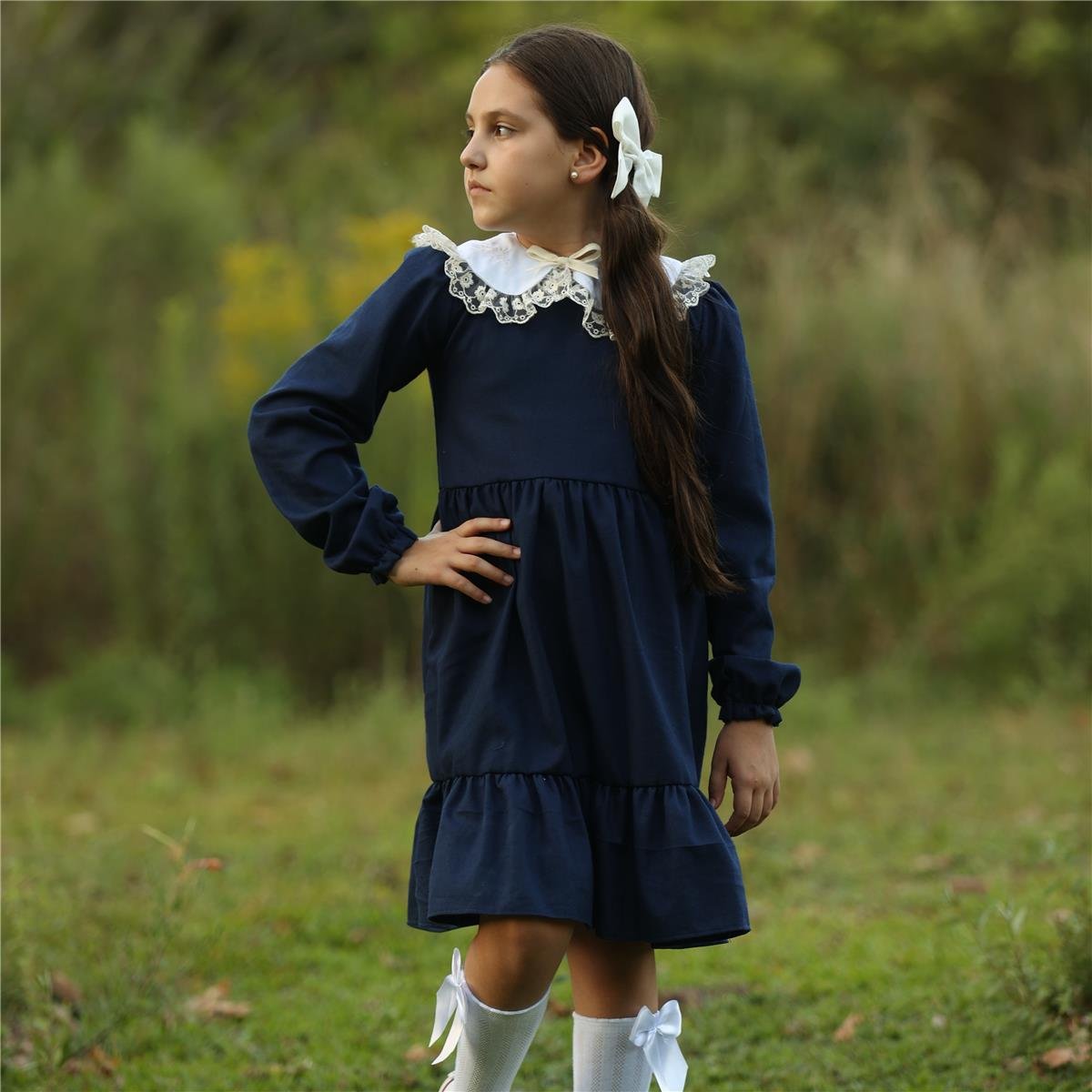 VESTIDO INFANTIL LUZ DOS ANJOS