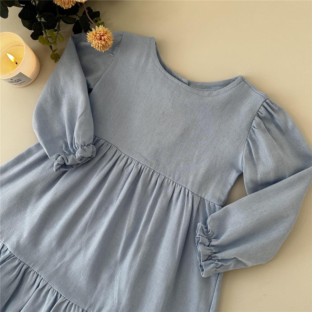 VESTIDO INFANTIL LUZ DOS ANJOS