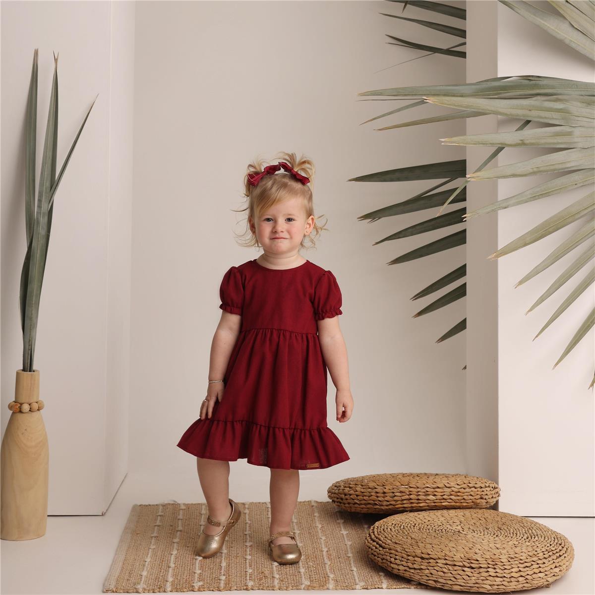 VESTIDO INFANTIL MELODIA DE VERÃO