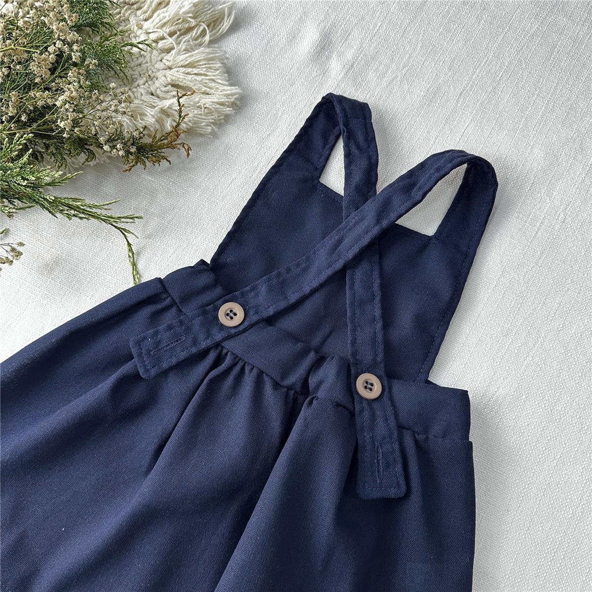 VESTIDO JARDINEIRA INFANTIL RENOVO