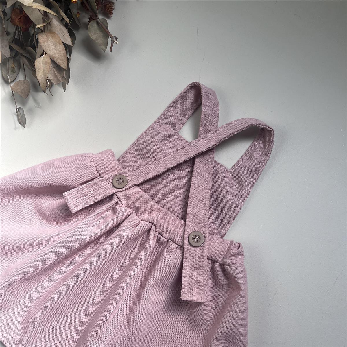 VESTIDO JARDINEIRA INFANTIL RENOVO