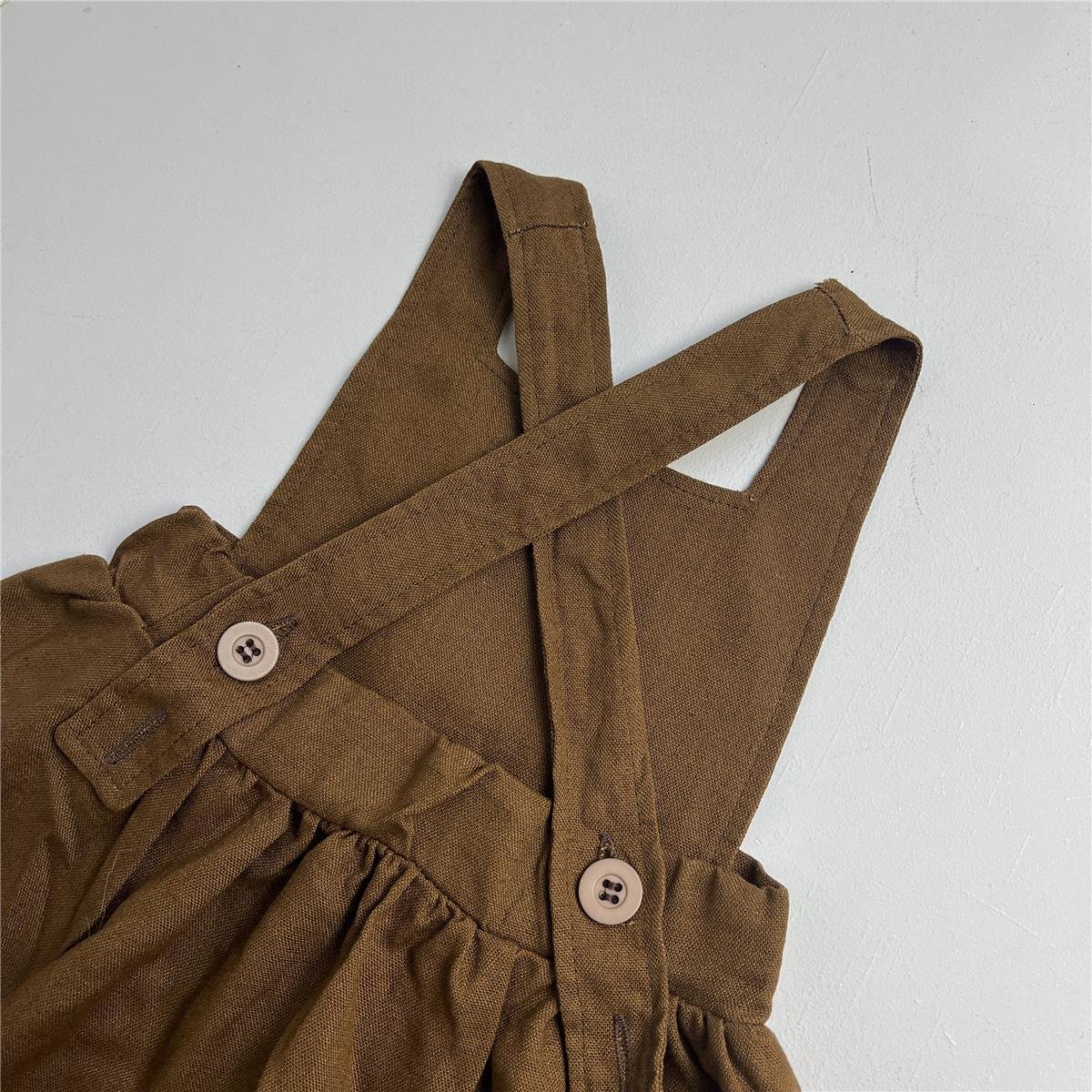 VESTIDO JARDINEIRA INFANTIL RENOVO