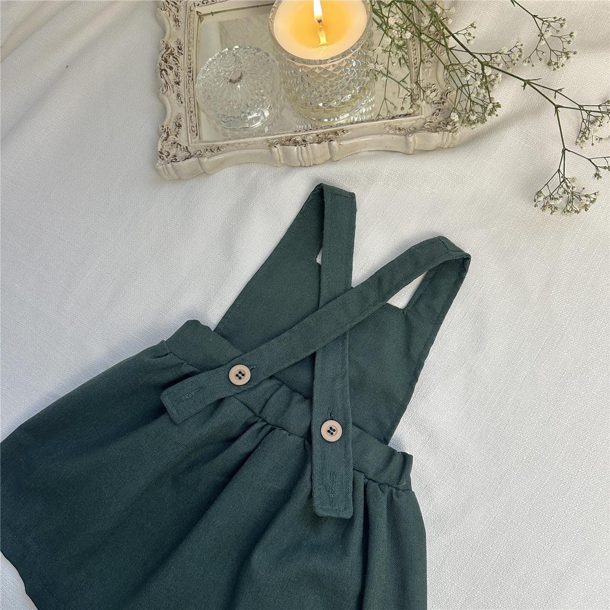 VESTIDO JARDINEIRA INFANTIL RENOVO
