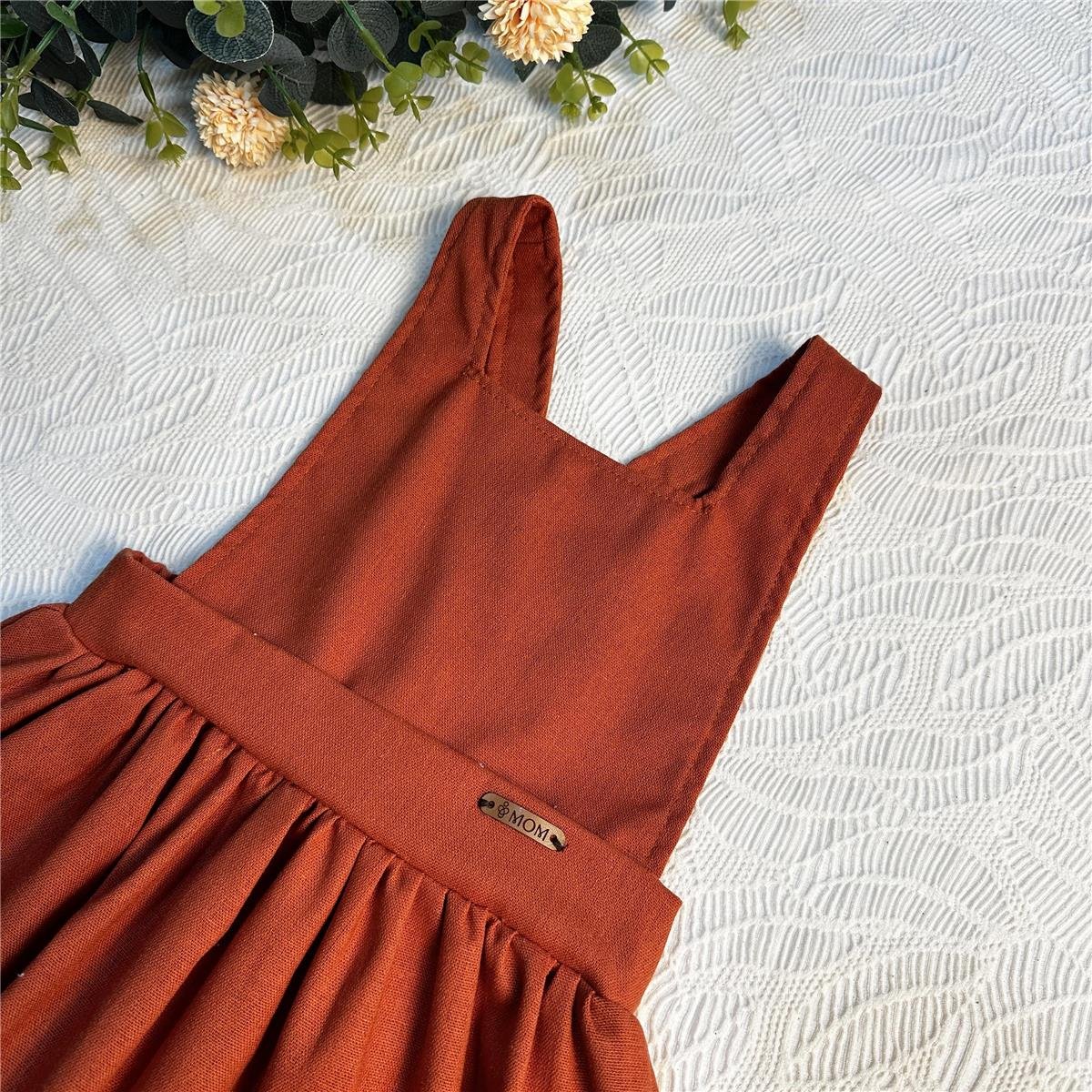 VESTIDO JARDINEIRA INFANTIL RENOVO