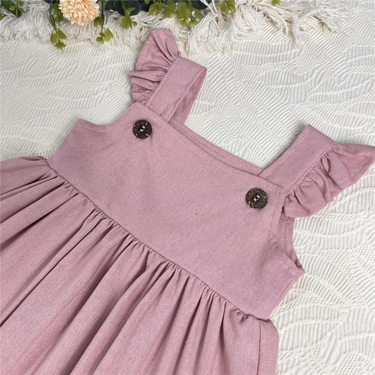VESTIDO JARDINEIRA INFANTIL HORIZONTE