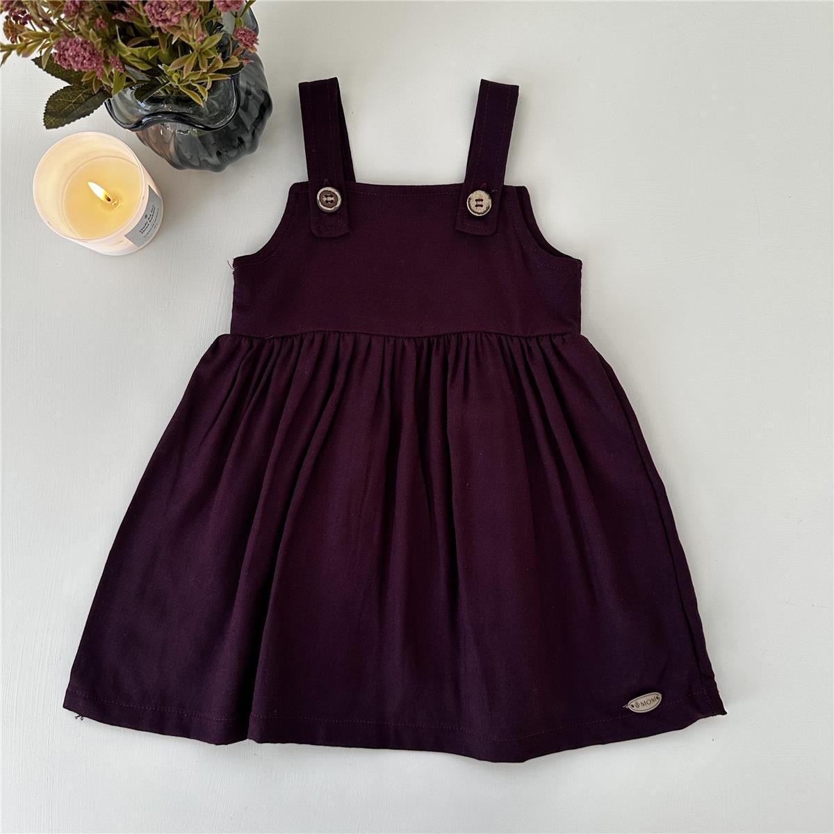 VESTIDO JARDINEIRA INFANTIL HORIZONTE