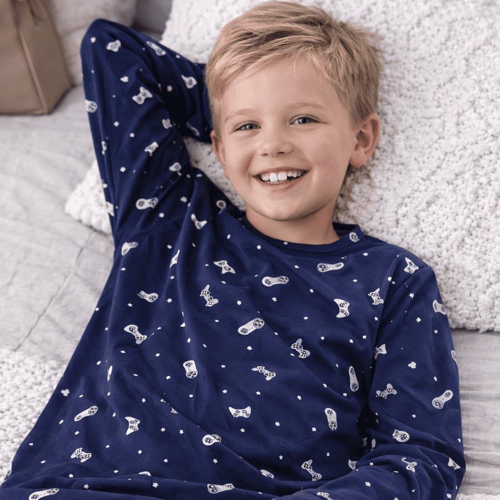 PIJAMA JUVENIL DE SUEDE ESTAMPADO